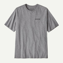 Load image into Gallery viewer, PATAGONIA P-6 LOGO RESPONSIBILLI-TEE GRAVEL HEATHER MENS T-SHIRT
