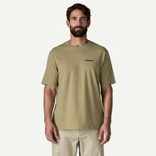 Load image into Gallery viewer, PATAGONIA P-6 LOGO RESPONSIBILI-TEE P-6 OUTLINE: GUMTREE GREEN MENS T-SHIRT
