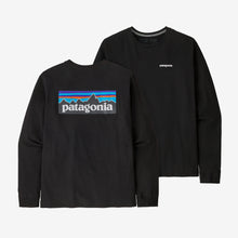 Load image into Gallery viewer, PATAGONIA P-6 LOGO RESPONSIBILI-TEE LONG SLEEVE MENS T-SHIRT
