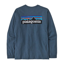 Load image into Gallery viewer, PATAGONIA P-6 LOGO RESPONSIBILI-TEE LONG SLEEVE MENS T-SHIRT
