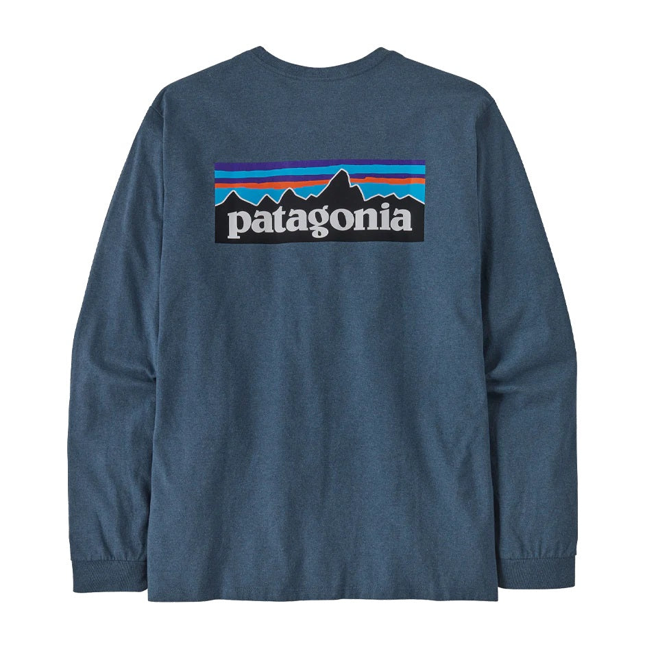 PATAGONIA P-6 LOGO RESPONSIBILI-TEE LONG SLEEVE MENS T-SHIRT