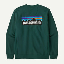 Load image into Gallery viewer, PATAGONIA P-6 LOGO UPRISAL CREWNECK CASCADE GREEN MENS SWEATSHIRT
