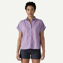 Load image into Gallery viewer, PATAGONIA LIGHTWEIGHT A/C WOMENS BUTTON DOWN SHIRT
