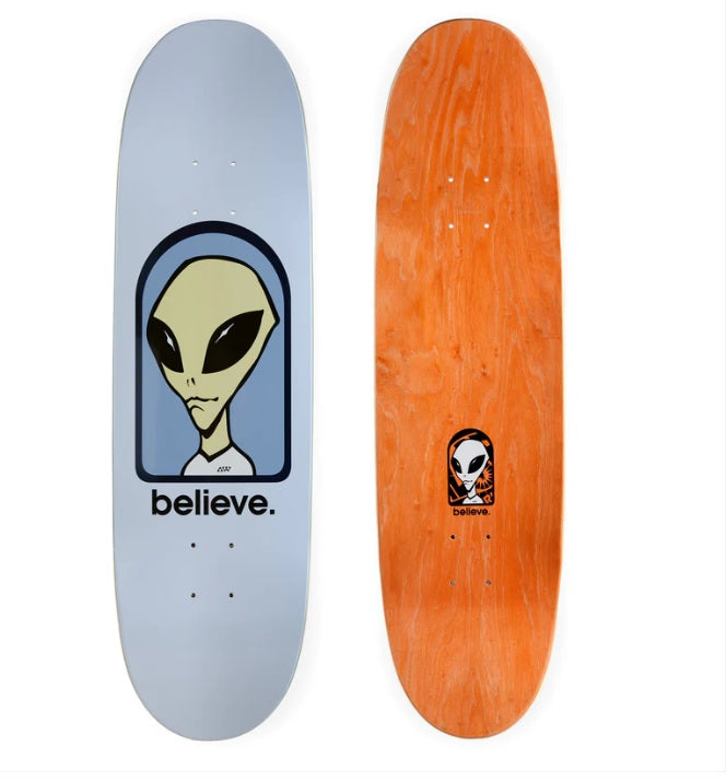 ALIEN WORKSHOP DECK BELIEVE BLUE 8.75