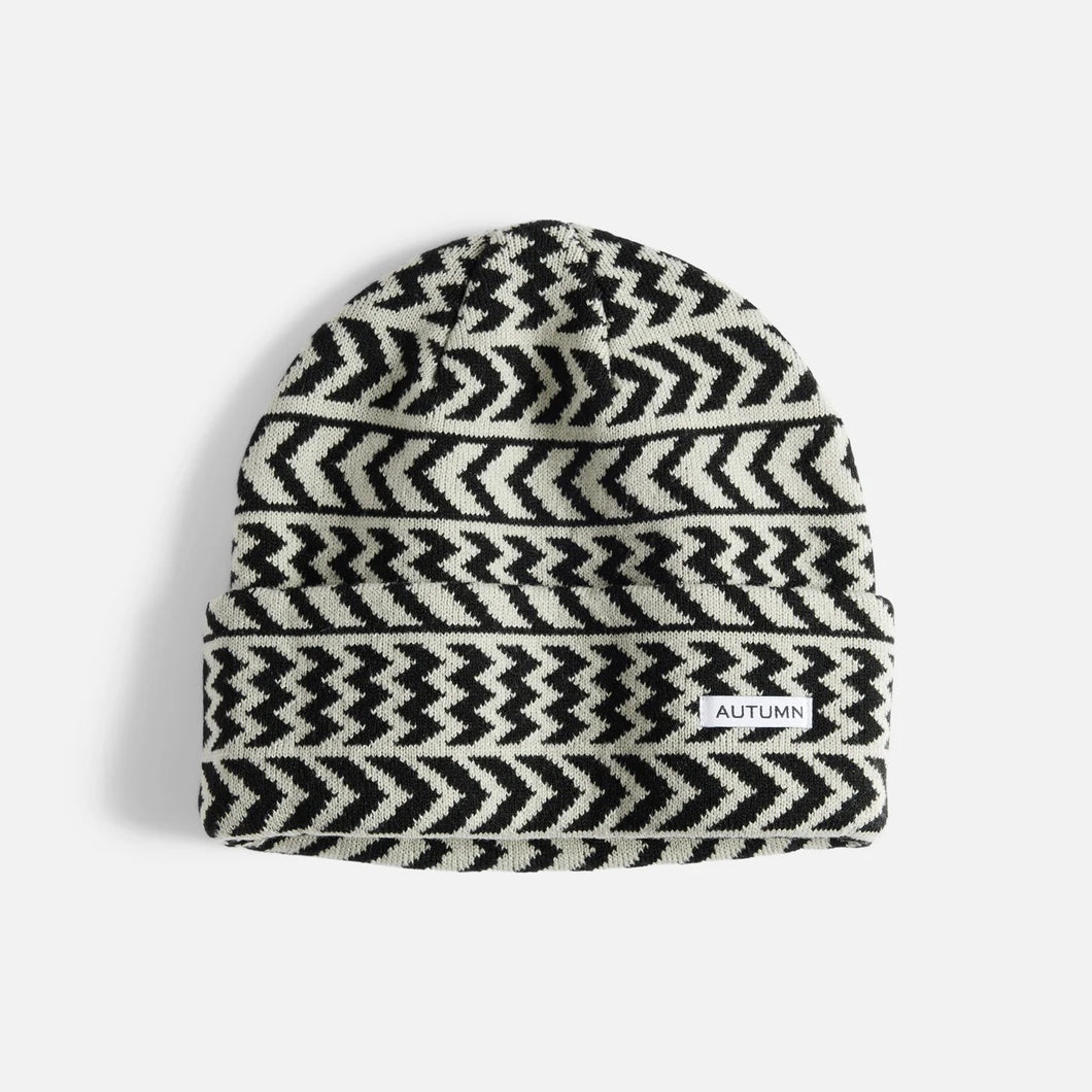 AUTUMN CHEVRON ICEBURG BEANIE
