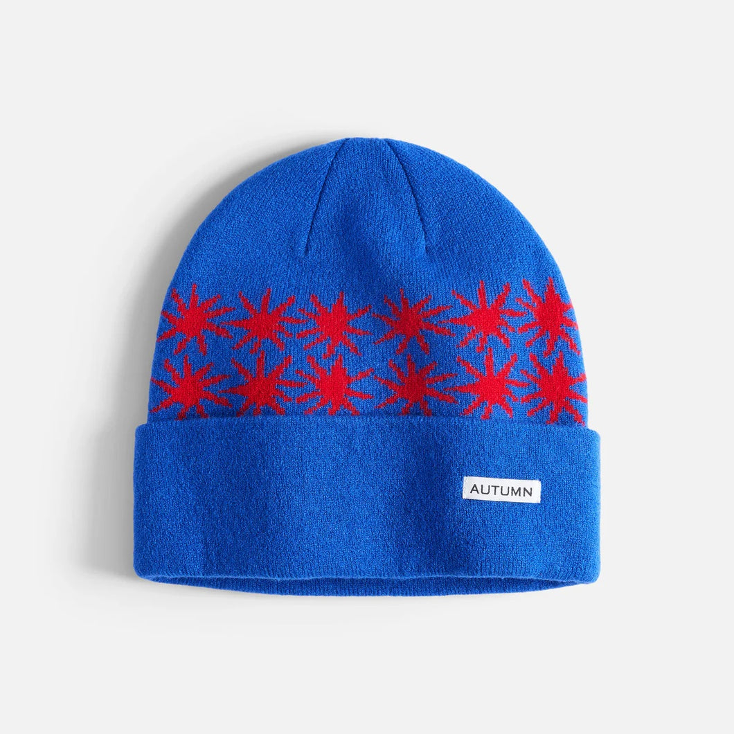 AUTUMN CRAFT COBALT BLUE BEANIE