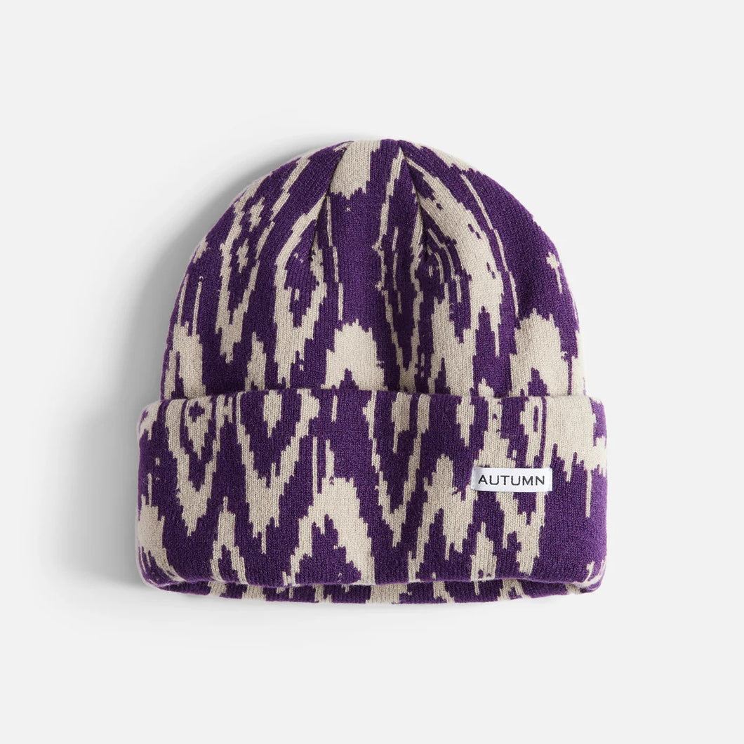 AUTUMN CRAFT GRAPE BEANIE