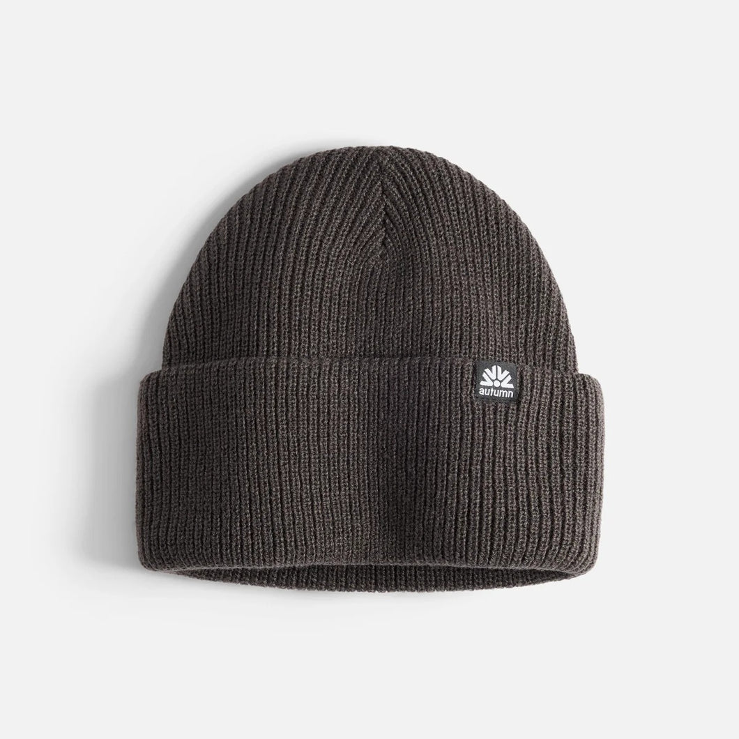 AUTUMN SIMPLE SOLID PEBBLE BEANIE