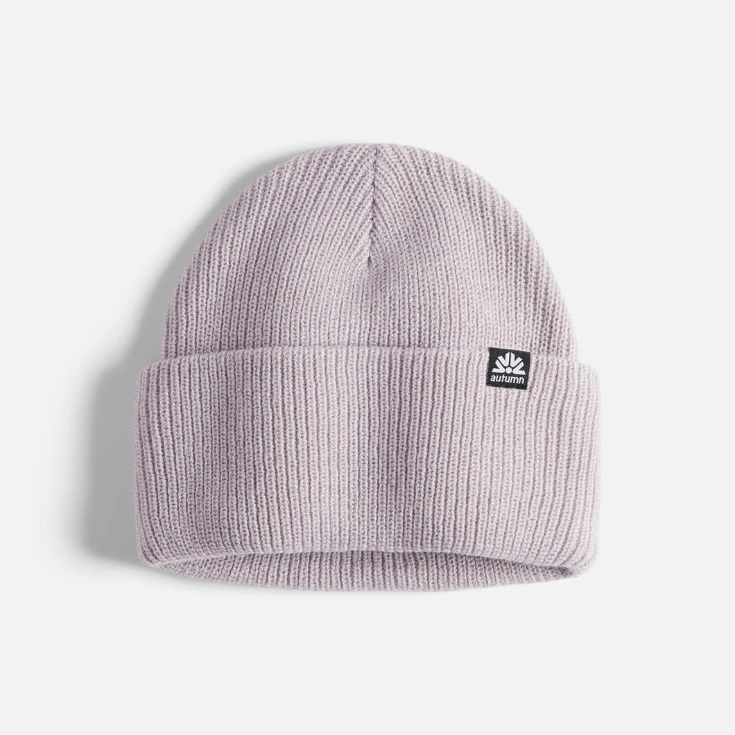 AUTUMN SIMPLE SOLID WHISPER PINK BEANIE
