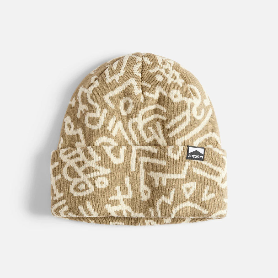 AUTUMN SOUL CAMO CHINCHILLA BEANIE