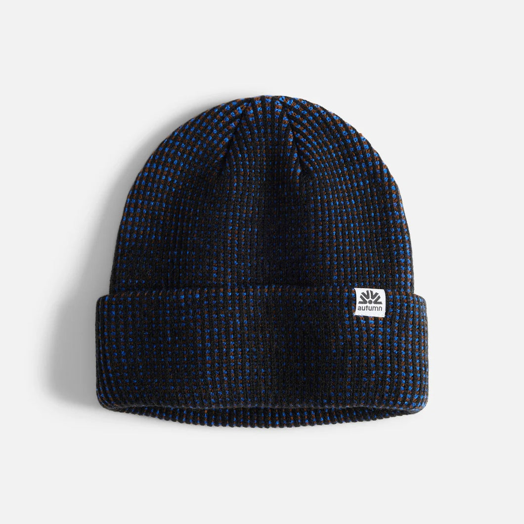AUTUMN STATIC BLACK BEANIE