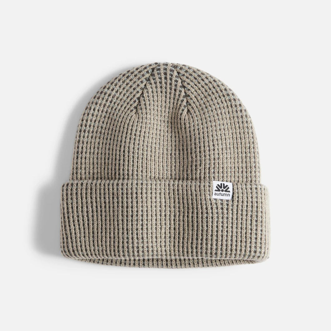 AUTUMN STATIC STEAM GREY BEANIE