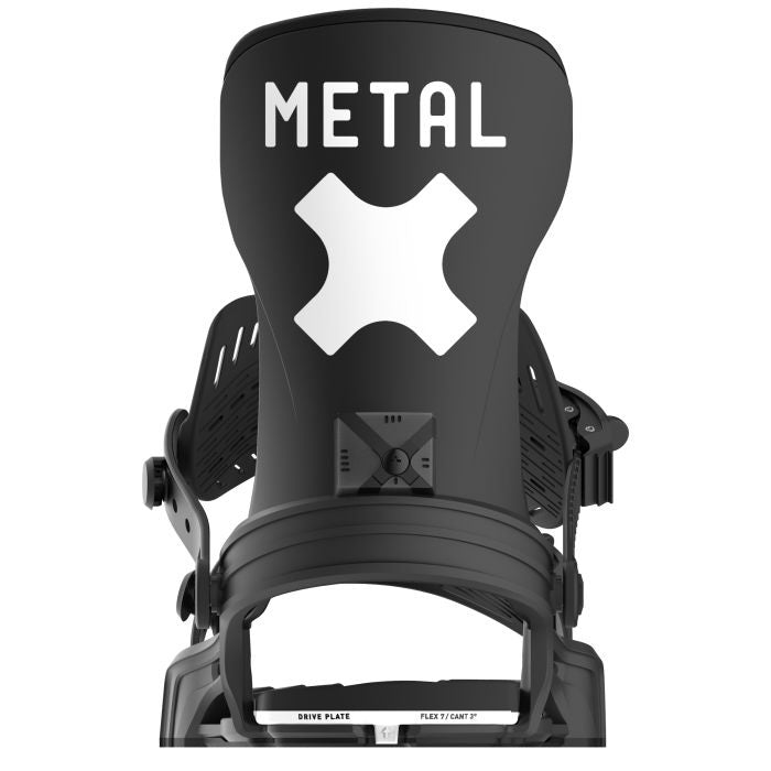 BENT METAL AXTION BLACK MENS SNOWBOARD BINDINGS