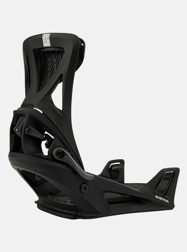 BURTON GENESIS RE:FLEX STEP ON BLACK MENS SNOWBOARD BINDING