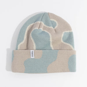 COAL THE HAINES RECYCLED WOOL SHALE BLUE BEANIE