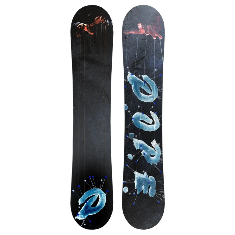 DOPE INDUSTRIES PUPPET MASTER CLASSIC TWIN HYBRID CAMBER SNOWBOARD
