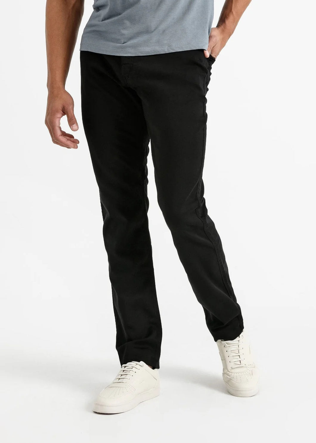 DUER NO SWEAT RELAXED TAPER BLACK MENS PANT