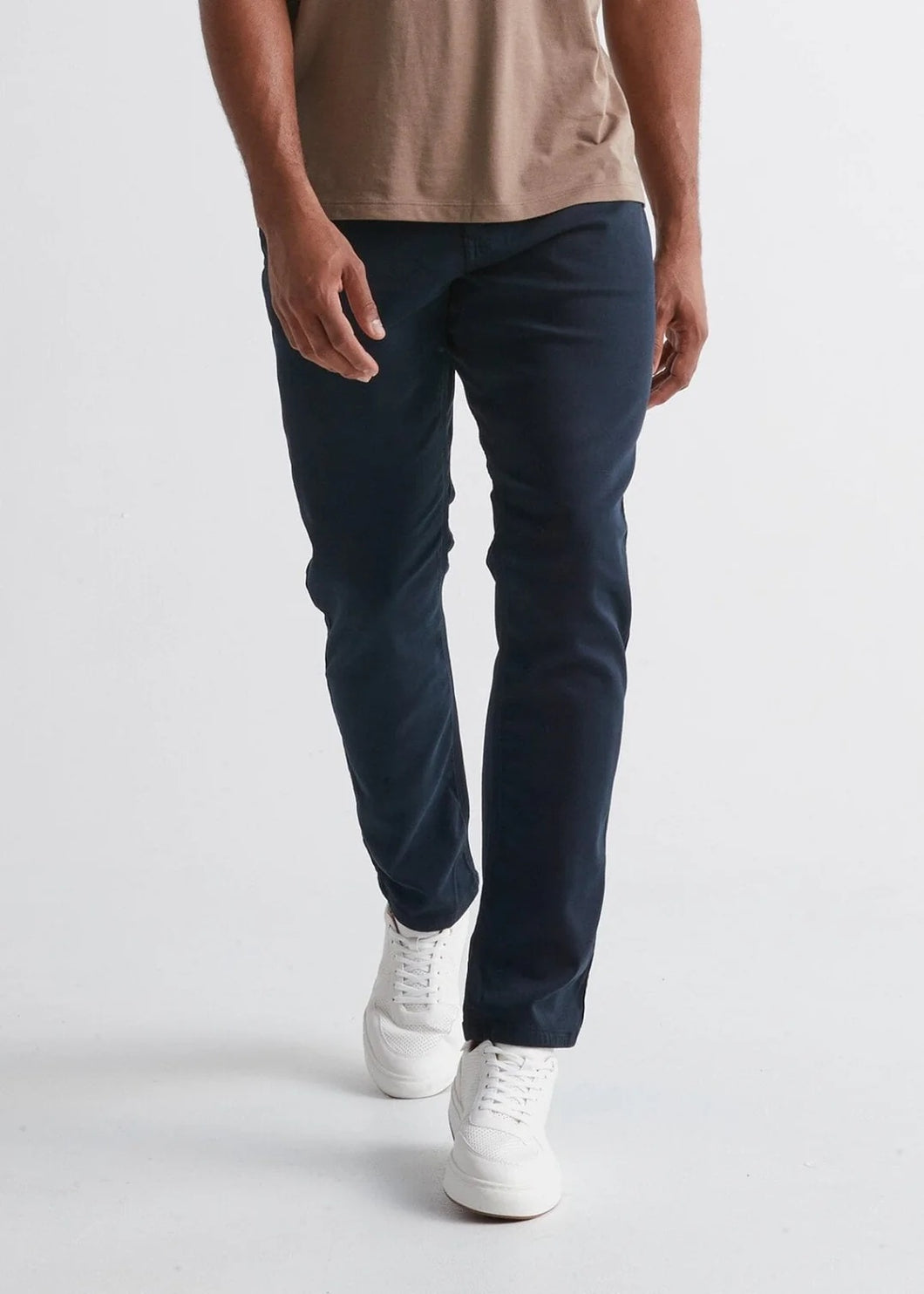 DUER NO SWEAT RELAXED TAPER NAVY MENS PANT