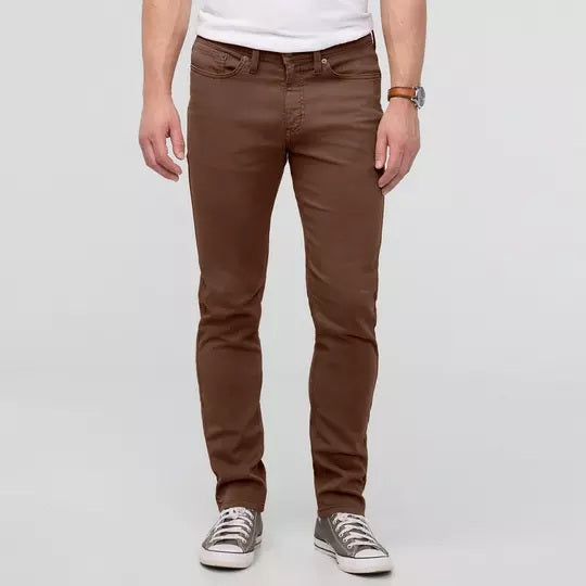 DUER NO SWEAT SLIM DEEP TAUPE MENS PANT
