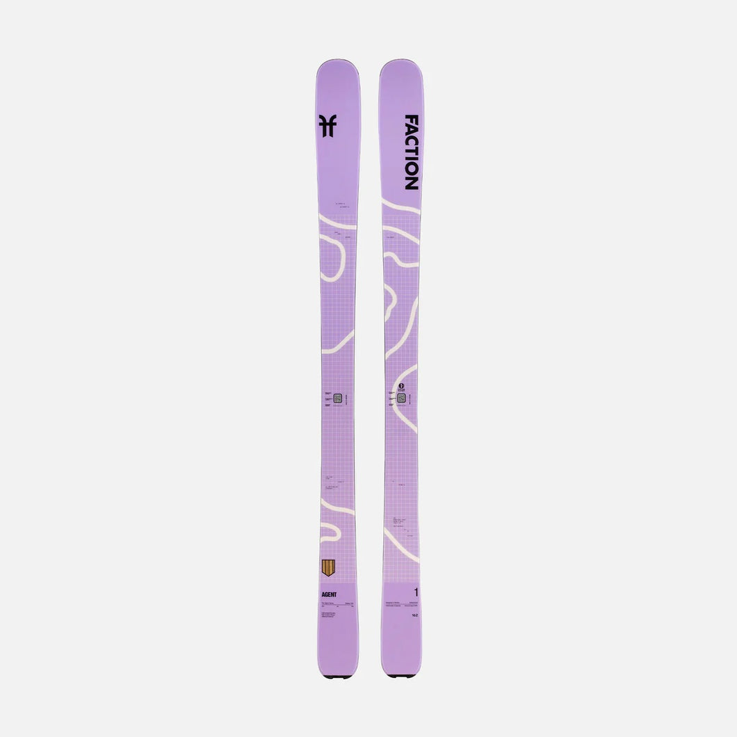 FACTION AGENT 1 PURPLE ADULT SKIS