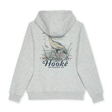 Load image into Gallery viewer, HOOKE SANDHILL CRANE HEATHER GREY WOMENS HOODIE
