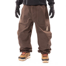Load image into Gallery viewer, HOWL X PUBLIC PANT BROWN MENS SNOW PANT
