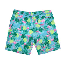Load image into Gallery viewer, ISLAND HAZE BOHOL 6" STRETCH PRINTED VOLLEY SHORTS GREEN MENS SHORTS
