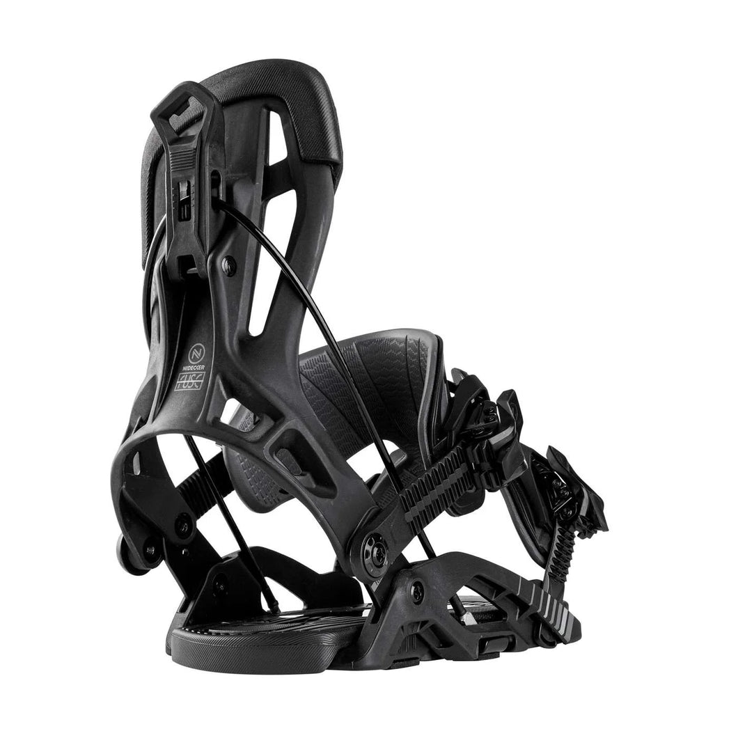 NIDECKER FLOW FUSE BLACK MENS SNOWBOARD BINDINGS