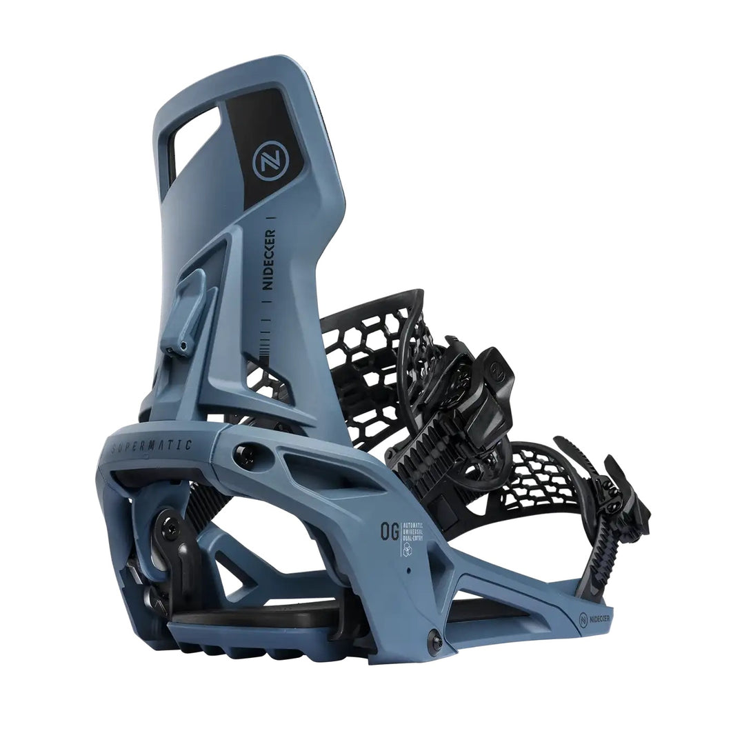 NIDECKER OG SUPERMATIC ATLANTIC MENS SNOWBOARD BINDINGS
