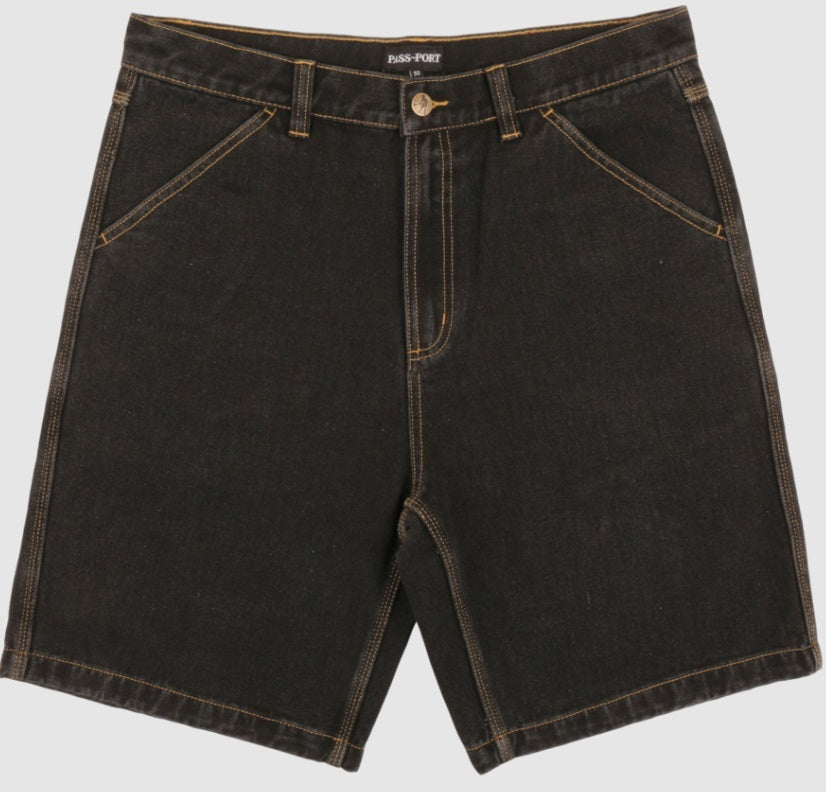 PASSPORT WORKERS CLUB DENIM SHORTS