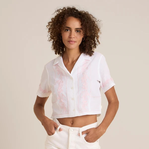 ROARK CAMP SHORT SLEEVE BUTTON DOWN WOMENS SHIRT