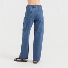 Load image into Gallery viewer, ROARK HWY 1 PANT VINTAGE BLUE WOMENS DENIM
