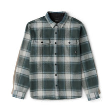 Load image into Gallery viewer, ROARK NORDSMAN 2.0 LONG SLEEVE FLANNEL DARK SLATE BUTTON DOWN MENS SHIRT
