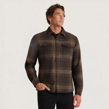 Load image into Gallery viewer, ROARK NORDSMAN 2.0 LONG SLEEVE FLANNEL RUST BUTTON DOWN MENS SHIRT
