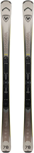 ROSSIGNOL ARCADE 78 SKIS + XPRESS 10 GW BINDING MENS SKI PACKAGE