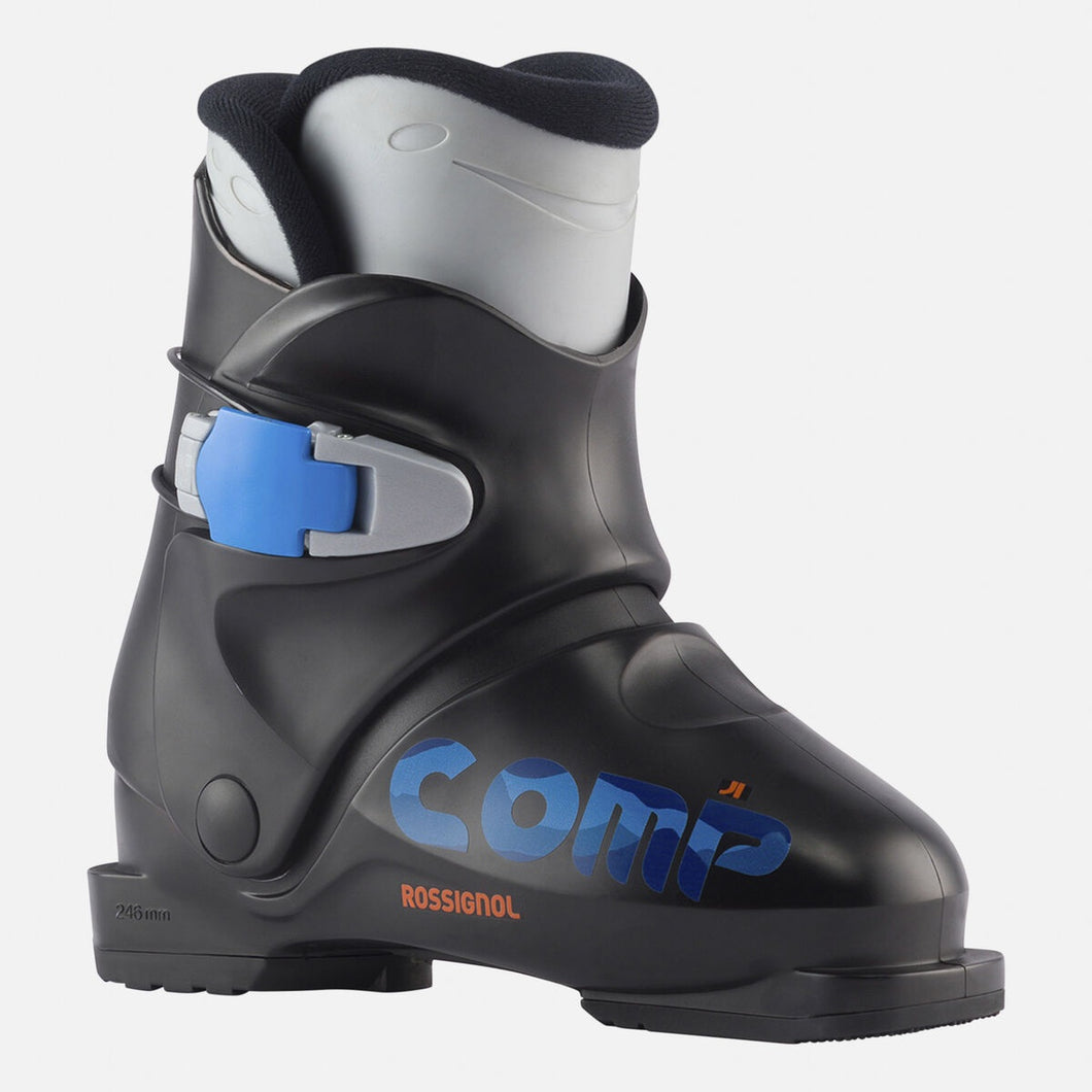ROSSIGNOL COMP J1 BLACK JUNIOR SKI BOOTS
