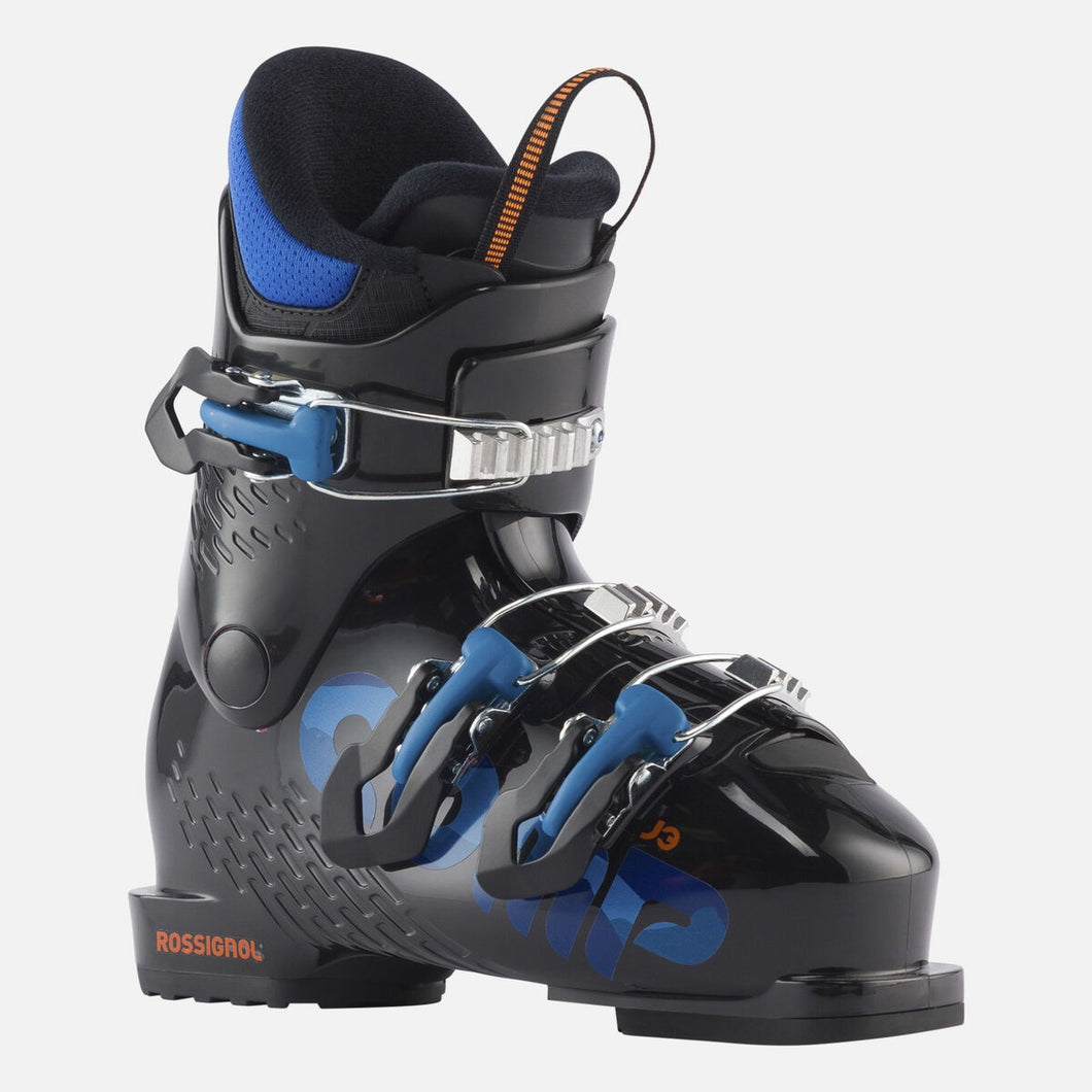 ROSSIGNOL COMP J3 BLACK JUNIOR SKI BOOTS