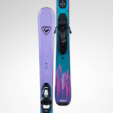 Load image into Gallery viewer, ROSSIGNOL SOUL JR SKIS + KID 4 GW BINDING JUNIOR SKI PACKAGE
