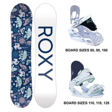 Load image into Gallery viewer, ROXY POPPY PACKAGE JUNIOR GIRLS SNOWBOARD
