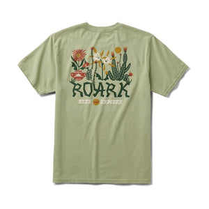 ROARK CACTUS GARDEN PREMIUM TEE SEAFOAM MENS T-SHIRT