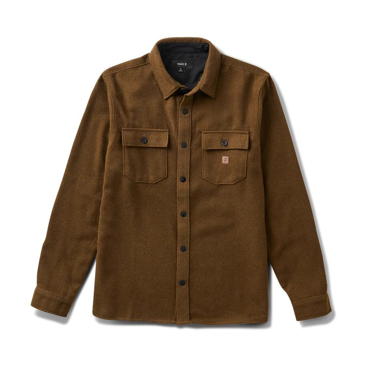 ROARK NORDSMAN OTTER LONG SLEEVE MENS BUTTON DOWN SHIRT