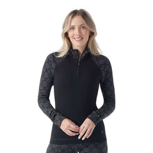 Load image into Gallery viewer, SMARTWOOL CLASSIC THERMAL MERINO BASE LAYER 1/4 ZIP BOXED WOMENS TOP
