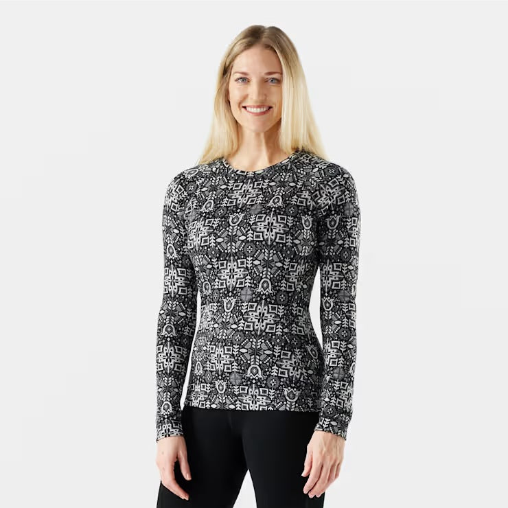 SMARTWOOL CLASSIC THERMAL MERINO BASE LAYER CREW BOXED WOMENS TOP