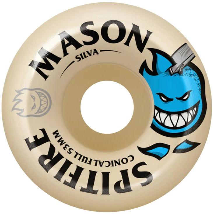 SPITFIRE FORMULA FOUR MASON BURN SQUAD CONICAL FULL SKATEBOARD WHEELS ...