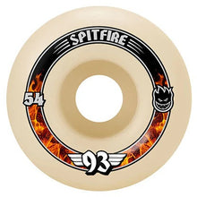 Load image into Gallery viewer, SPITFIRE FORMULA FOUR SOFT SLIDERS 93A RADIAL SKATEBOARD WHEELS
