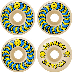 SPITFIRE FORMULA FOUR CLASSIC SPANKY HAPPY SKATEBOARD WHEELS