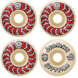 SPITFIRE FORMULA FOUR CLASSIC SPANKY HAPPY SKATEBOARD WHEELS