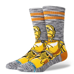 STANCE X STAR WARS C3PO CREW SOCKS