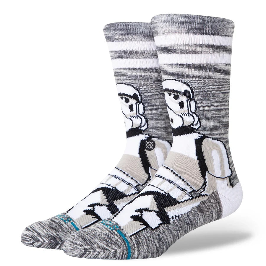 STANCE X STAR WARS THE STORM TROOPER CREW SOCKS