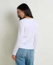 Load image into Gallery viewer, TOAD&amp;CO MARLEY LONG SLEEVE TEE TRUE WHITE WOMENS TOP
